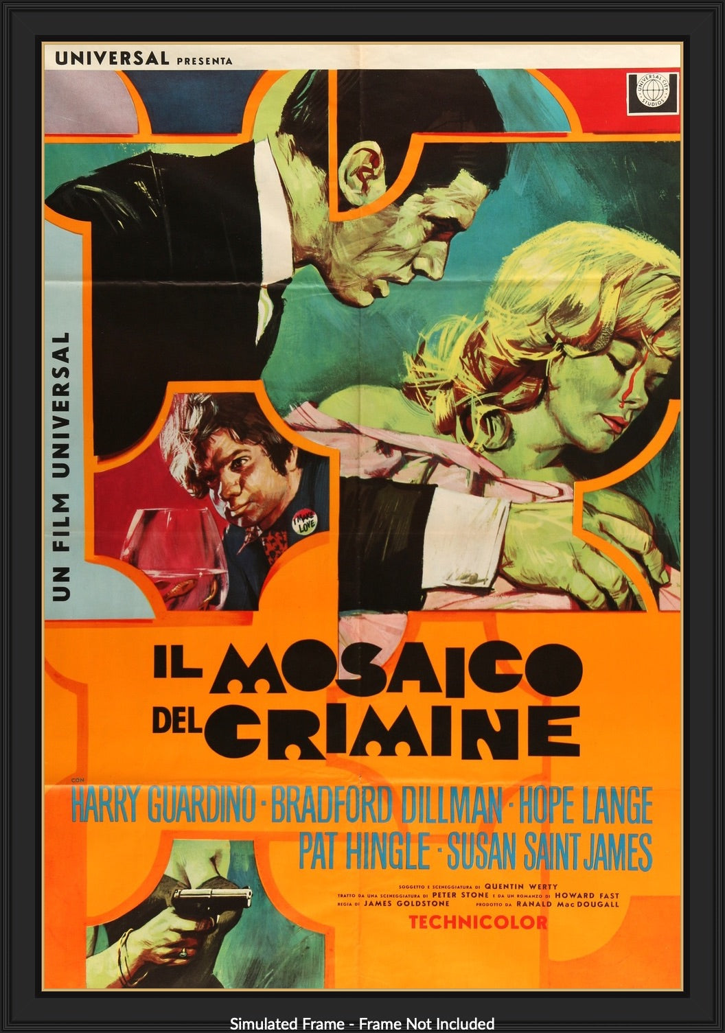 Jigsaw (1968) original movie poster for sale at Originalfilmart