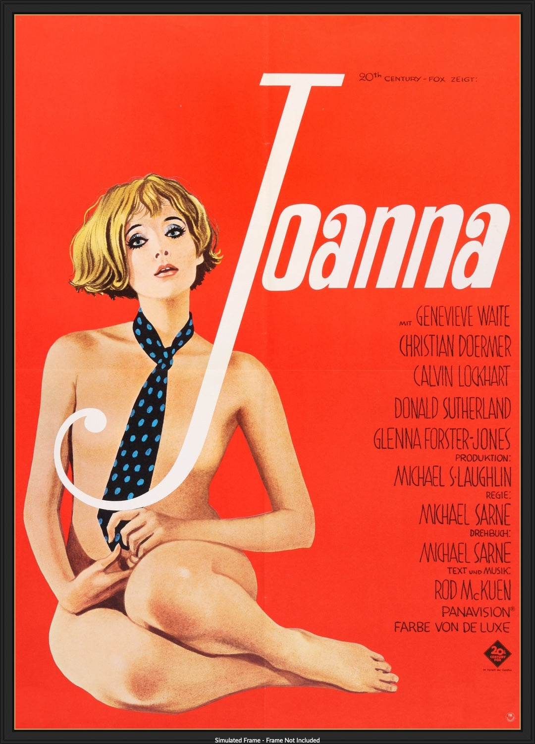 Joanna (1968) original movie poster for sale at Originalfilmart