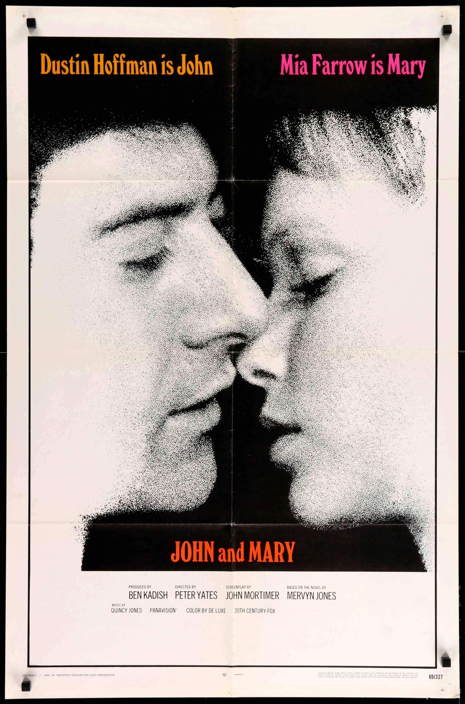 John and Mary (1969) original movie poster for sale at Originalfilmart