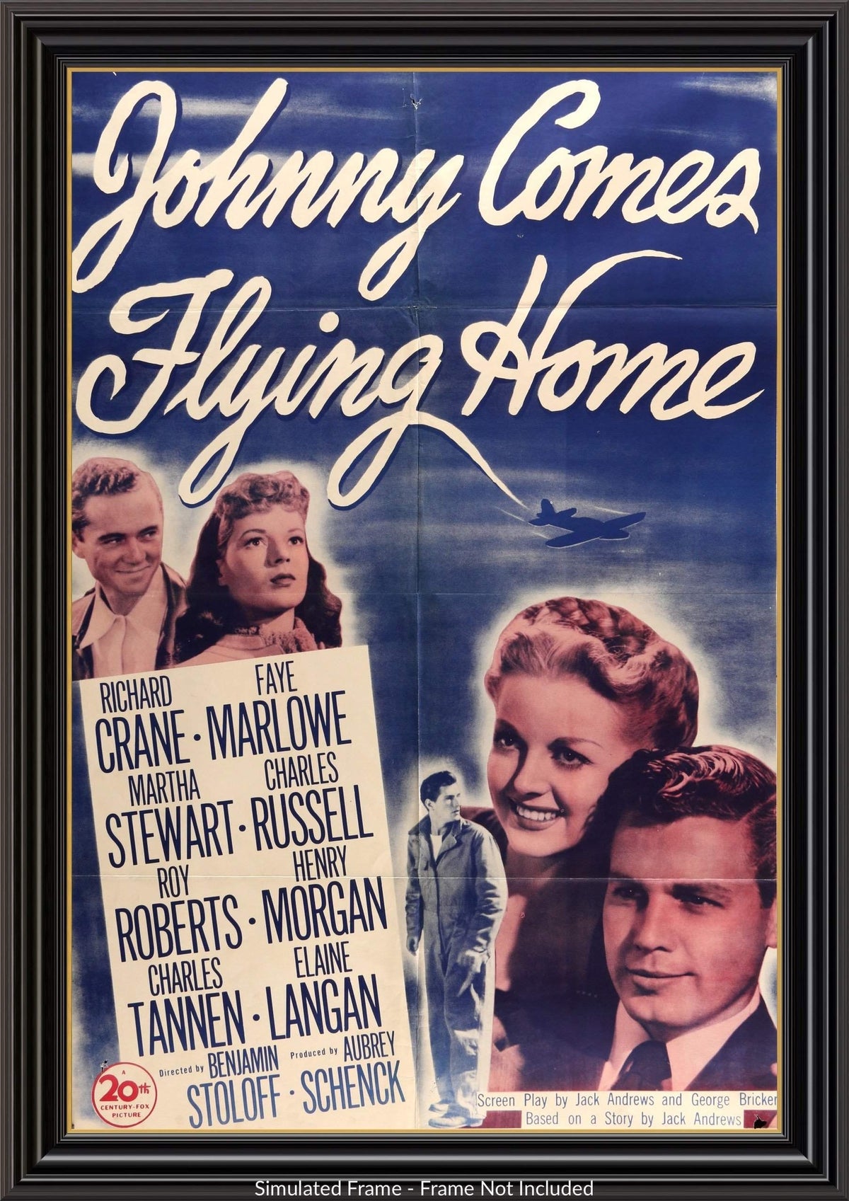 Johnny Comes Flying Home (1946) original movie poster for sale at Originalfilmart