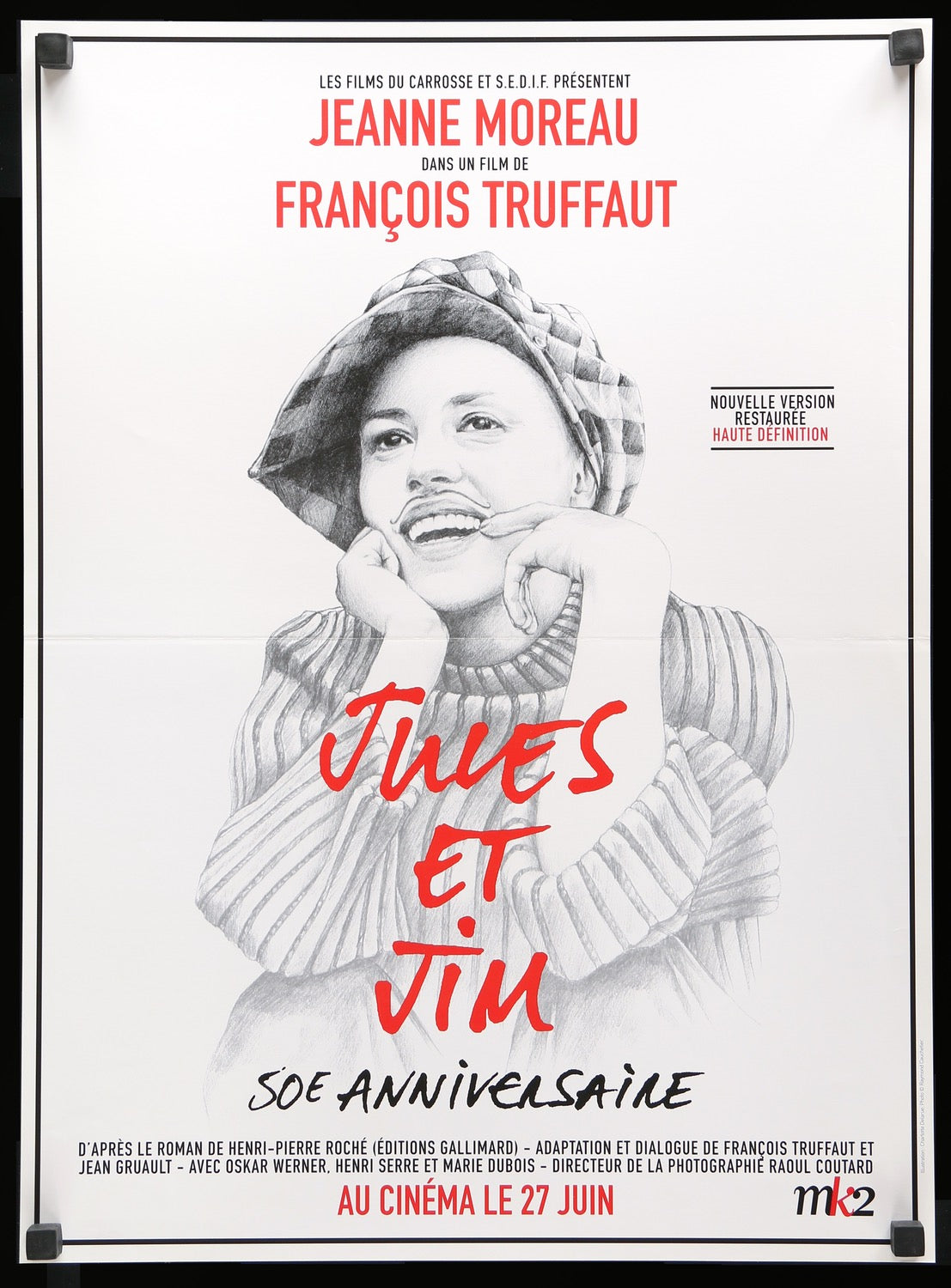 Jules and Jim (1962) original movie poster for sale at Originalfilmart