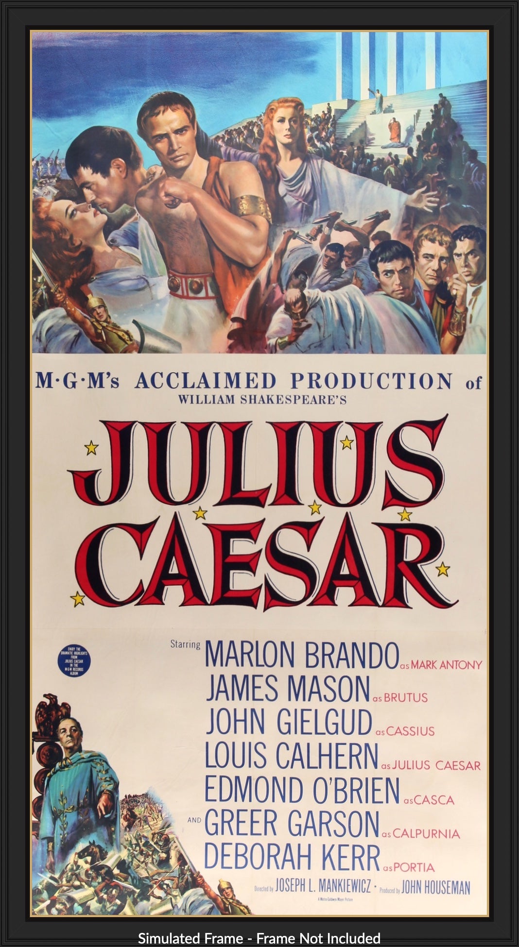 Julius Caesar (1953) original movie poster for sale at Originalfilmart
