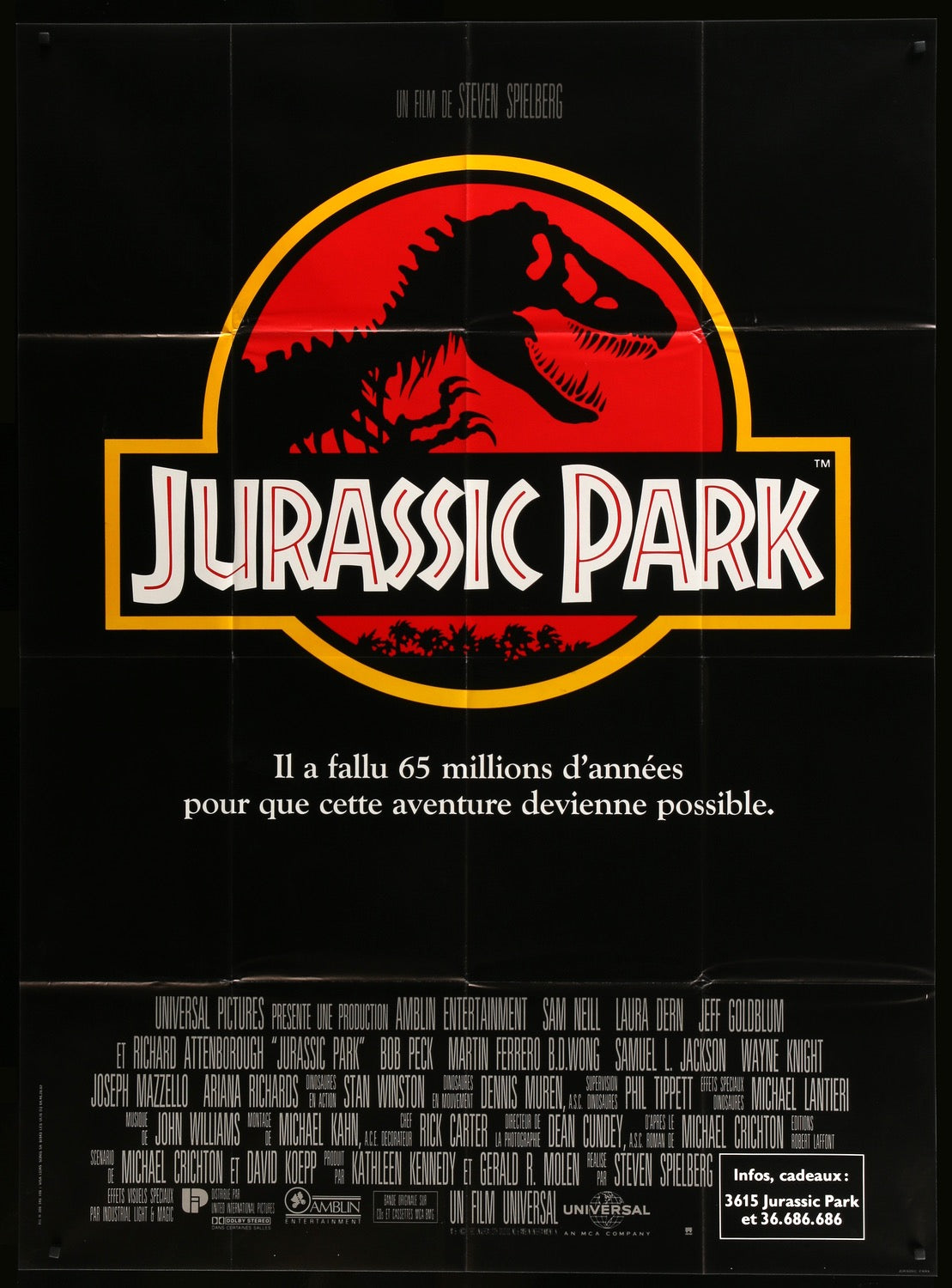 Jurassic Park (1993) original movie poster for sale at Originalfilmart