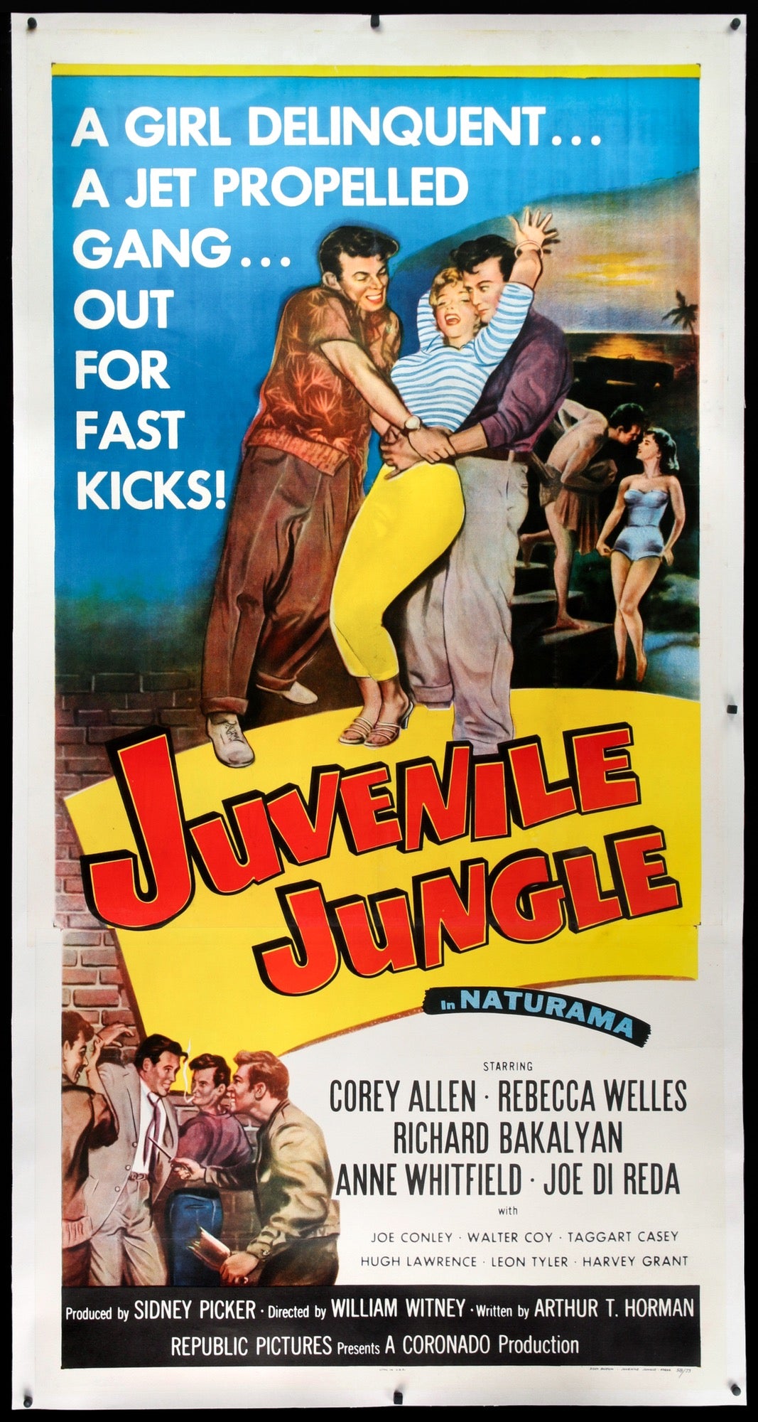 Juvenile Jungle (1958) original movie poster for sale at Originalfilmart