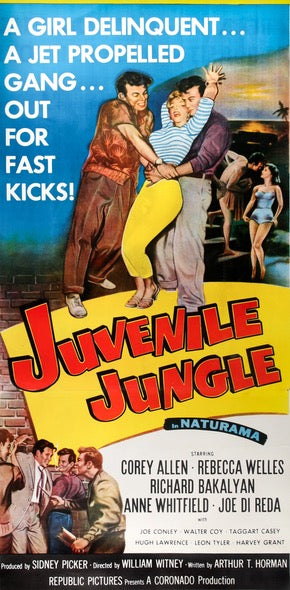 Juvenile Jungle (1958) original movie poster for sale at Originalfilmart