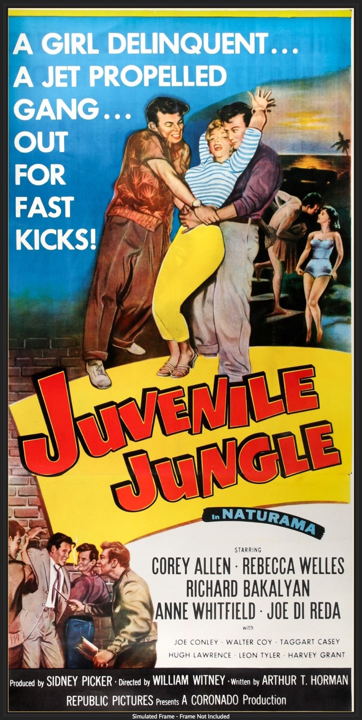 Juvenile Jungle (1958) original movie poster for sale at Originalfilmart