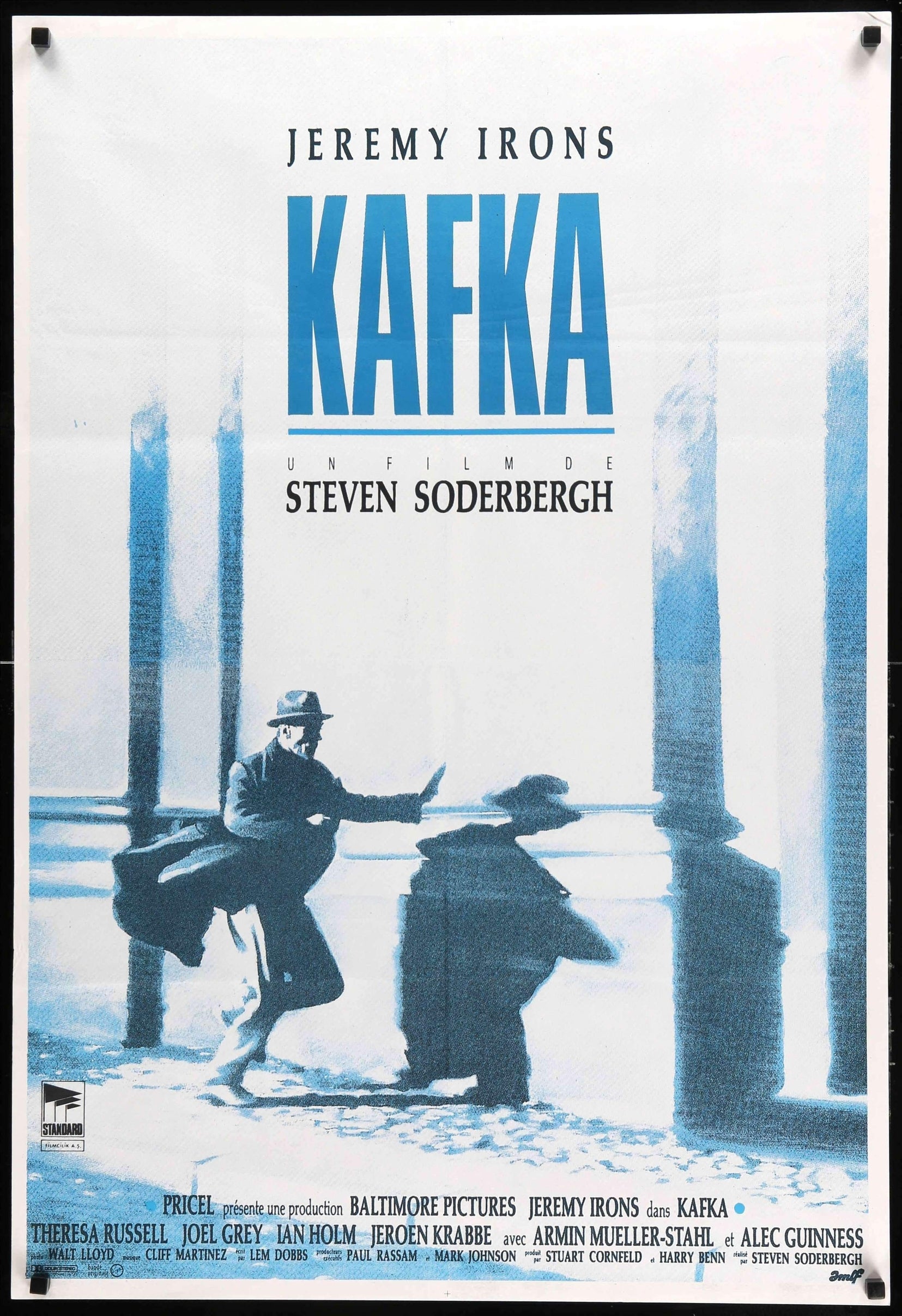Kafka (1991) original movie poster for sale at Originalfilmart