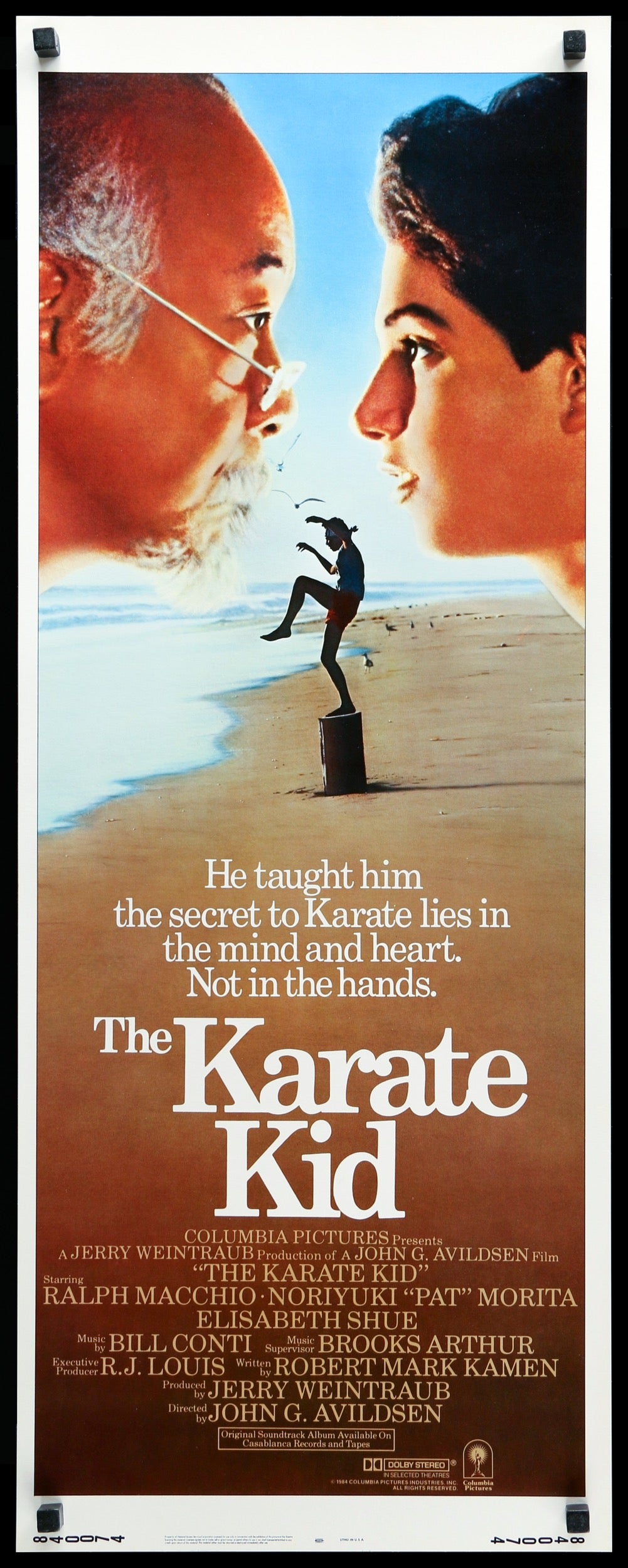 Karate Kid (1984) original movie poster for sale at Originalfilmart