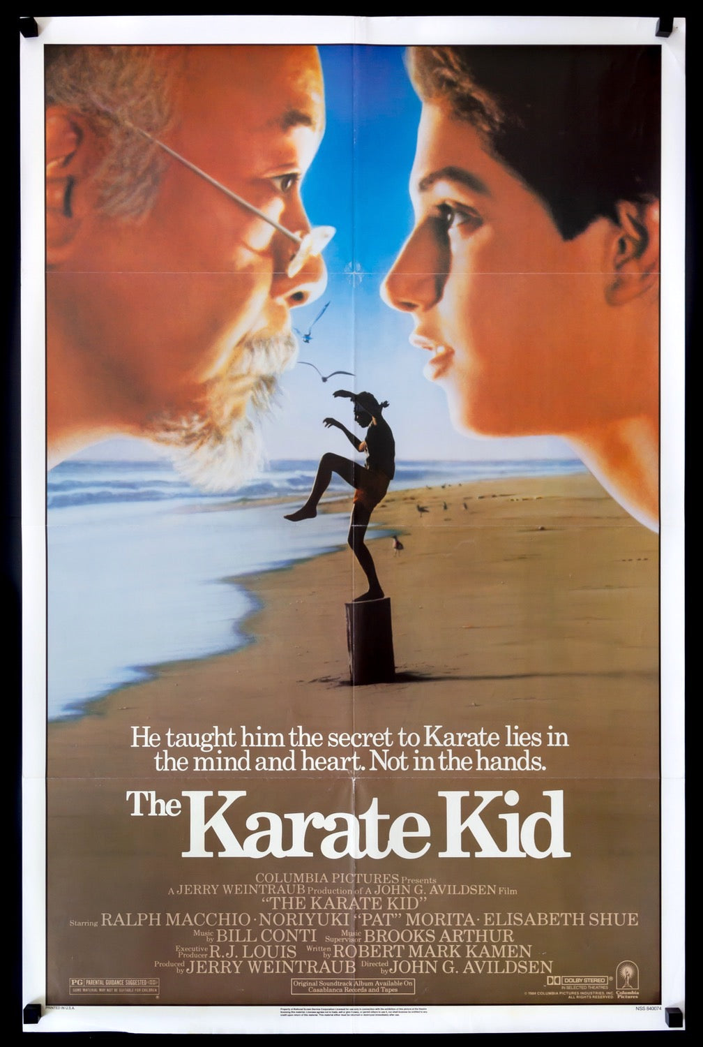 Karate Kid (1984) original movie poster for sale at Originalfilmart