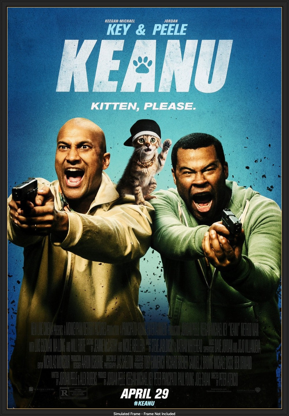 Keanu (2016) original movie poster for sale at Originalfilmart