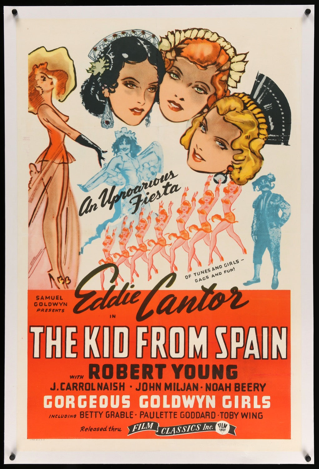 Kid From Spain (1932) original movie poster for sale at Originalfilmart