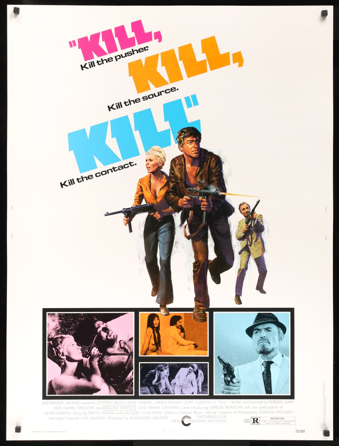 Kill! (1971) original movie poster for sale at Originalfilmart