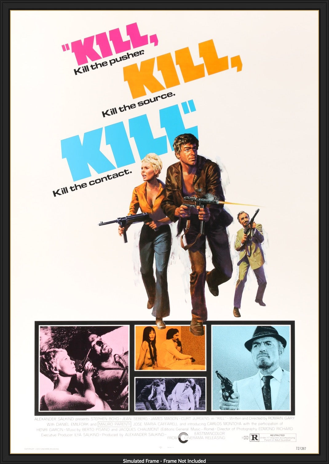 Kill! (1971) original movie poster for sale at Originalfilmart