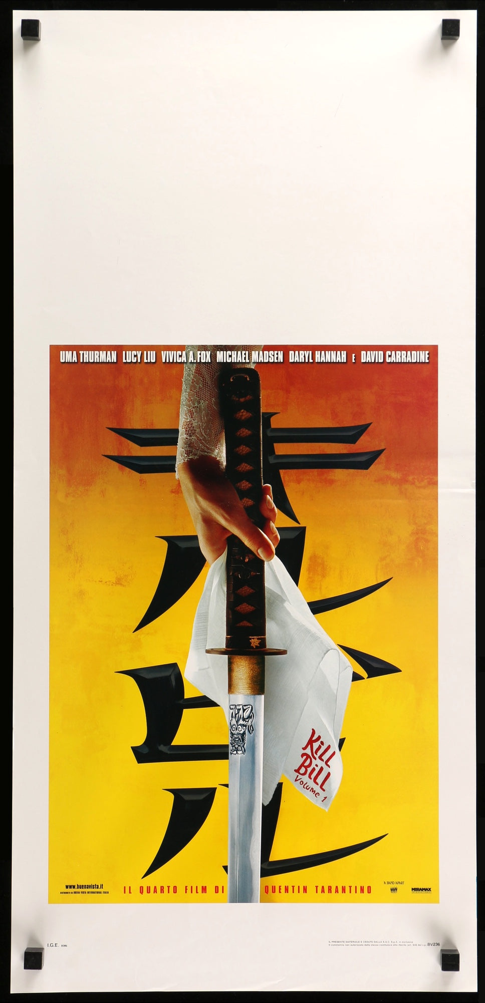 Kill Bill: Vol. 1 (2003) original movie poster for sale at Originalfilmart