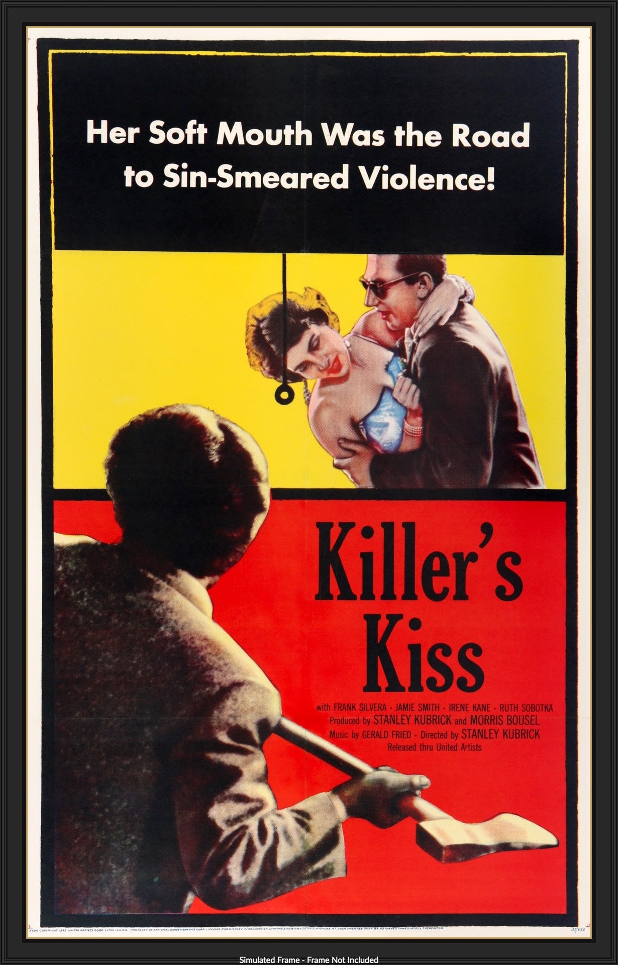 Killer's Kiss (1955) original movie poster for sale at Originalfilmart