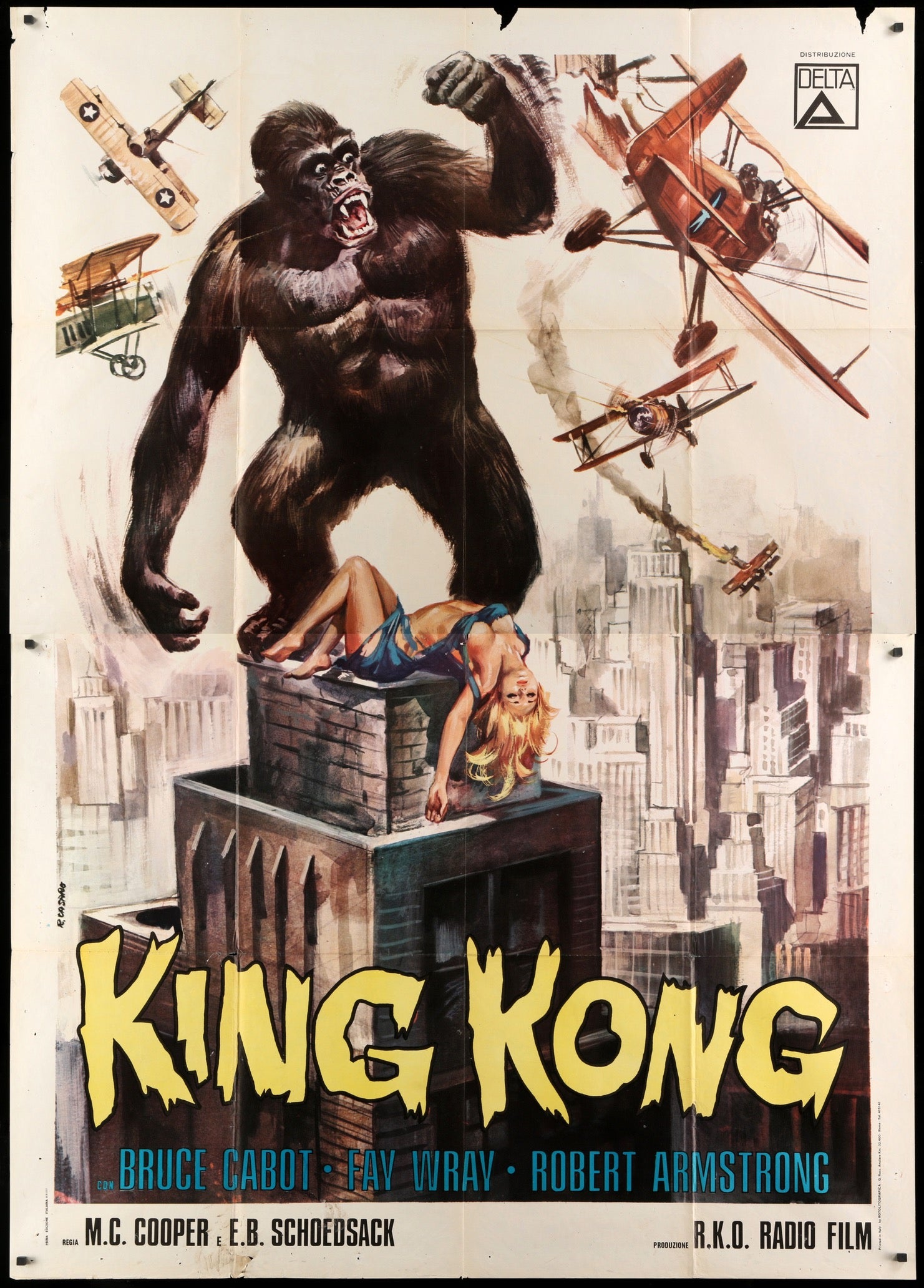 King Kong (1933) original movie poster for sale at Originalfilmart