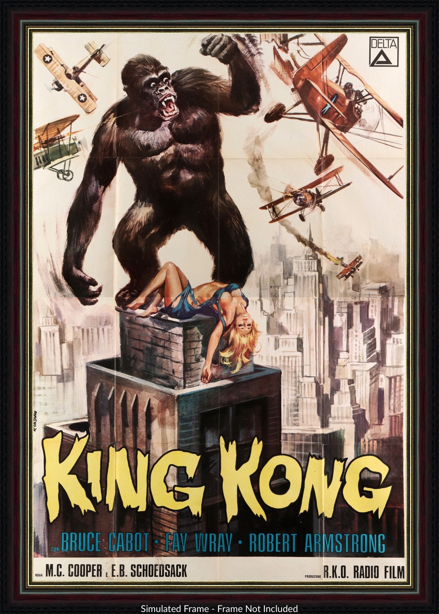 King Kong (1933) original movie poster for sale at Originalfilmart