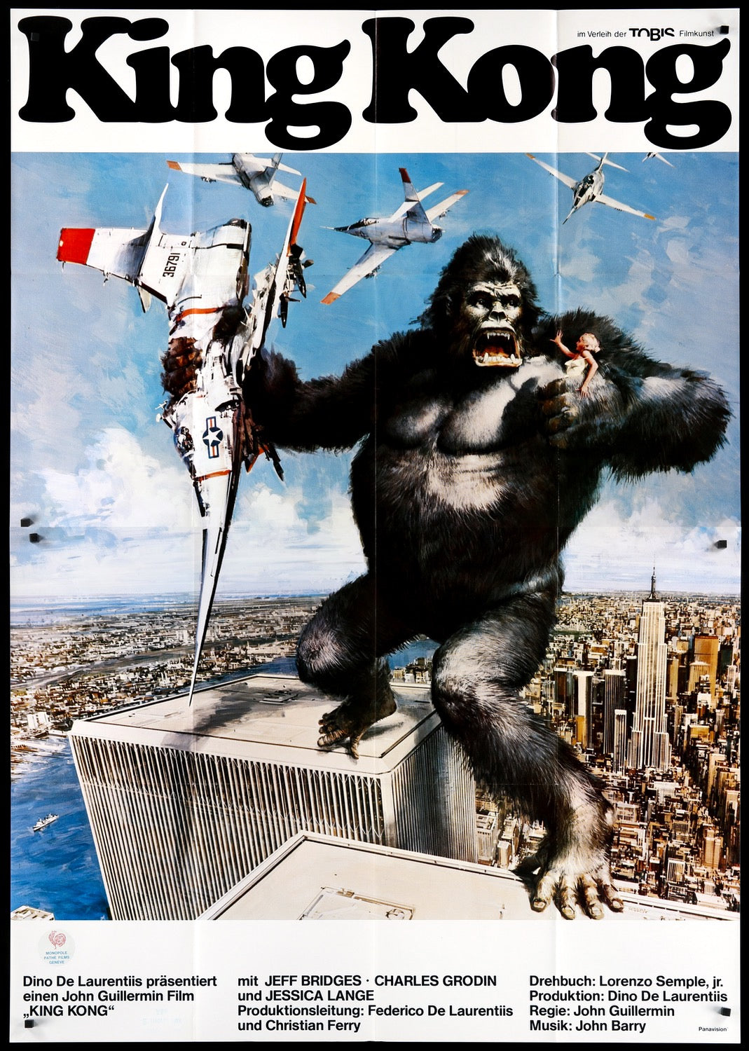 King Kong (1976) original movie poster for sale at Originalfilmart