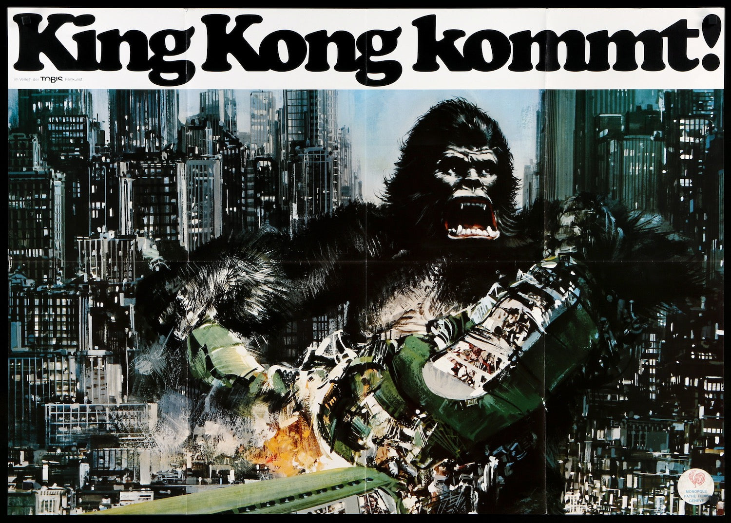 King Kong (1976) original movie poster for sale at Originalfilmart