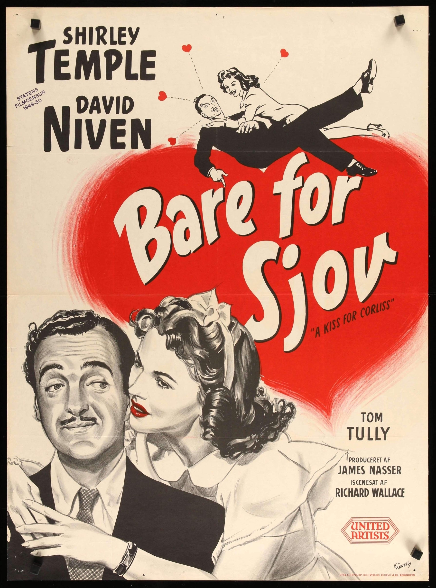 Kiss For Corliss (1949) original movie poster for sale at Originalfilmart