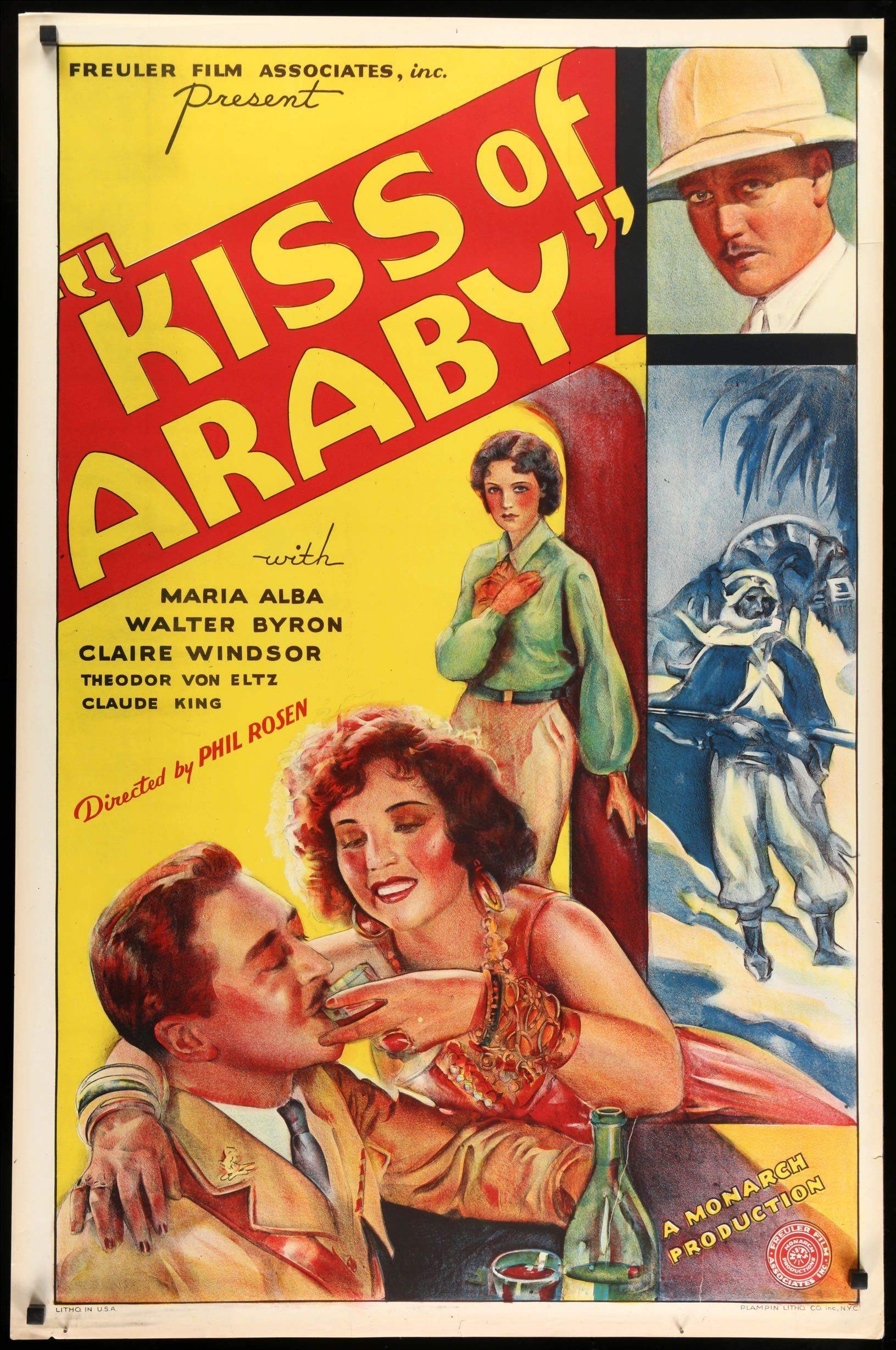 Kiss of Araby (1933) original movie poster for sale at Originalfilmart