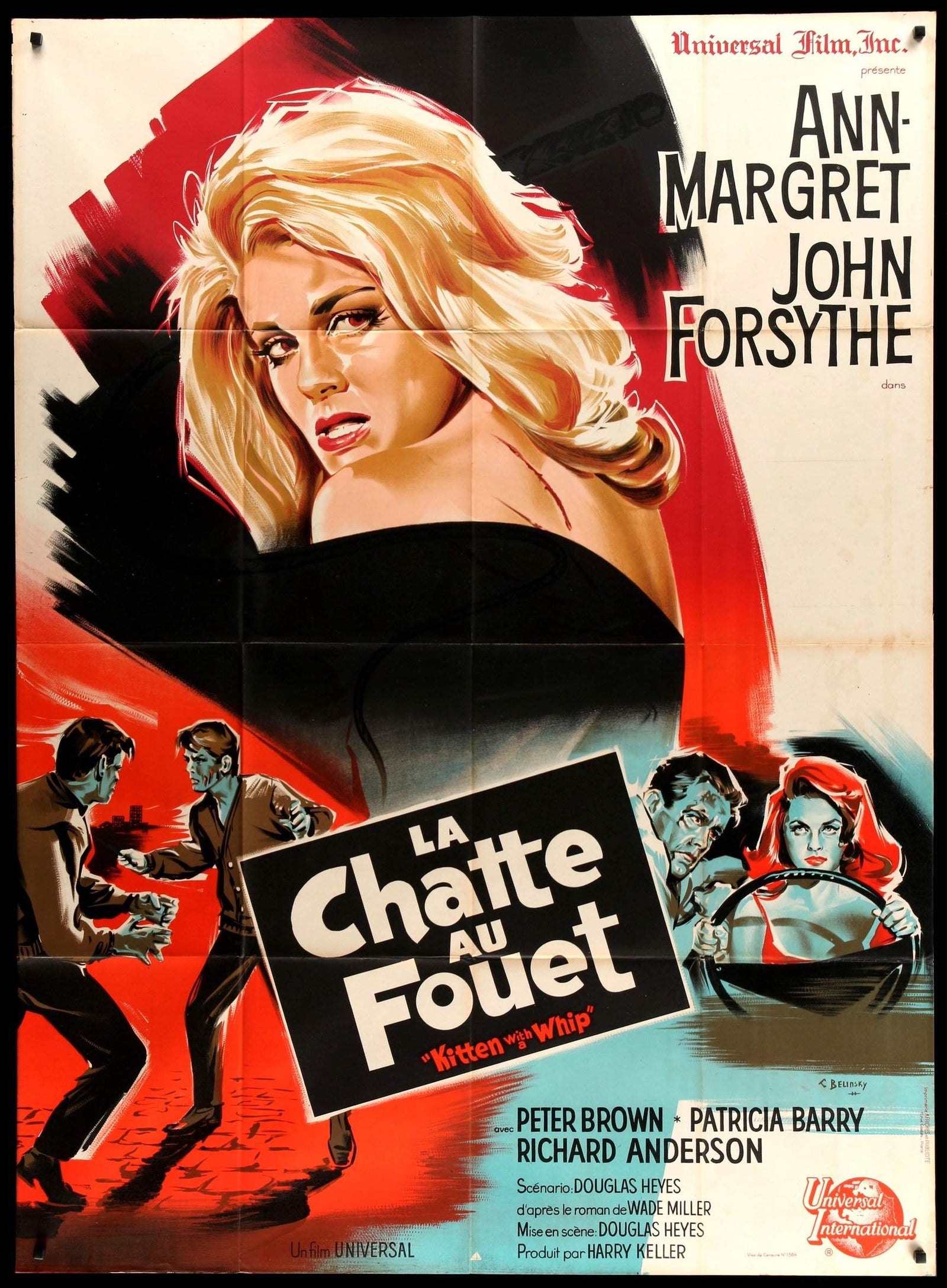 Kitten With a Whip (1964) original movie poster for sale at Originalfilmart