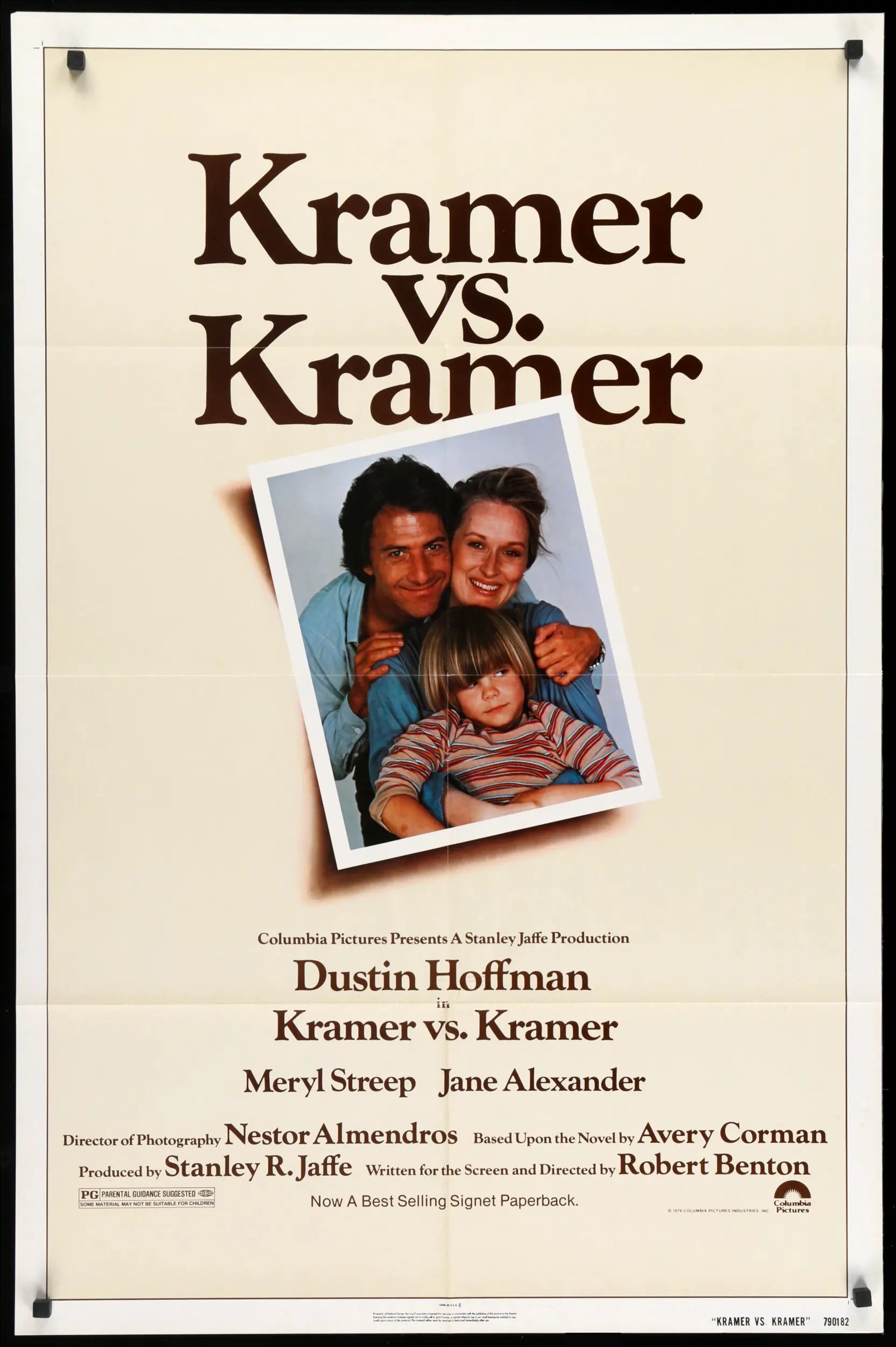 Kramer vs. Kramer (1979) original movie poster for sale at Originalfilmart