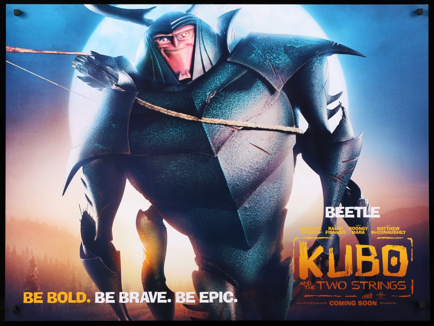 Kubo and the Two Strings (2016) original movie poster for sale at Originalfilmart