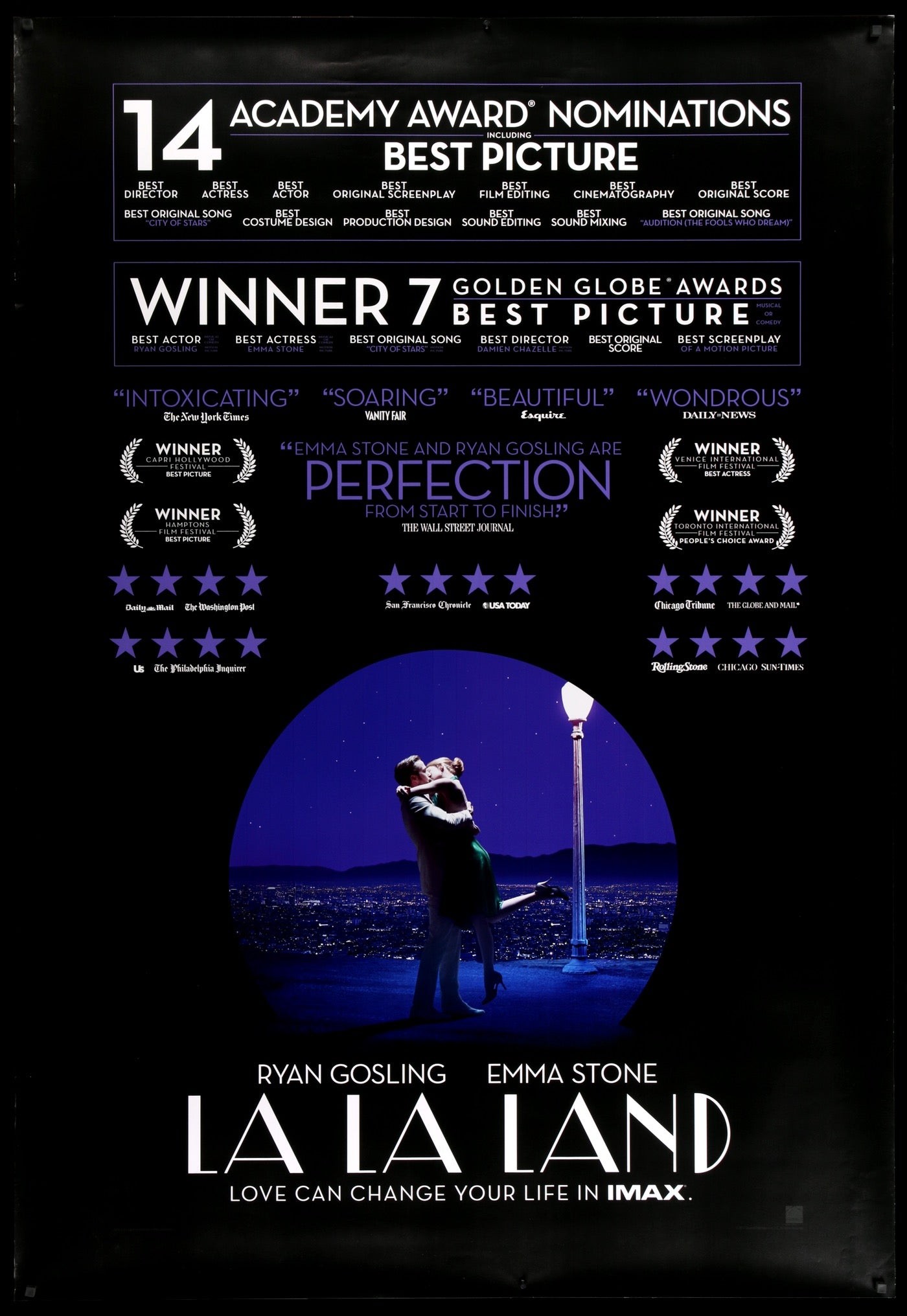 La La Land (2016) original movie poster for sale at Originalfilmart