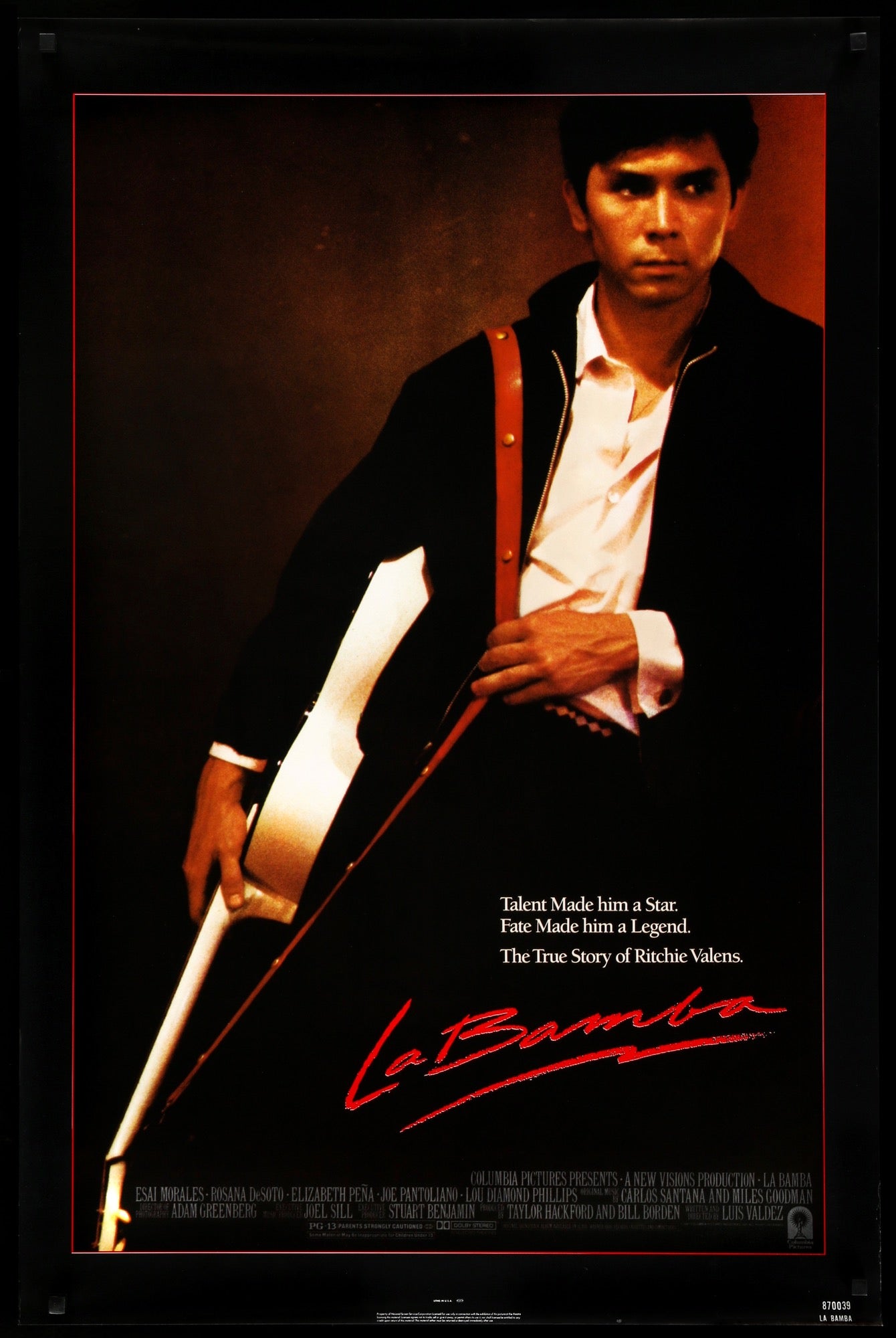 La Bamba (1987) original movie poster for sale at Originalfilmart