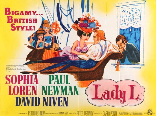 Lady L (1965) original movie poster for sale at Originalfilmart