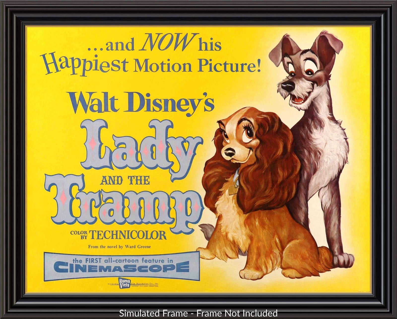 Lady and the Tramp (1955) original movie poster for sale at Originalfilmart