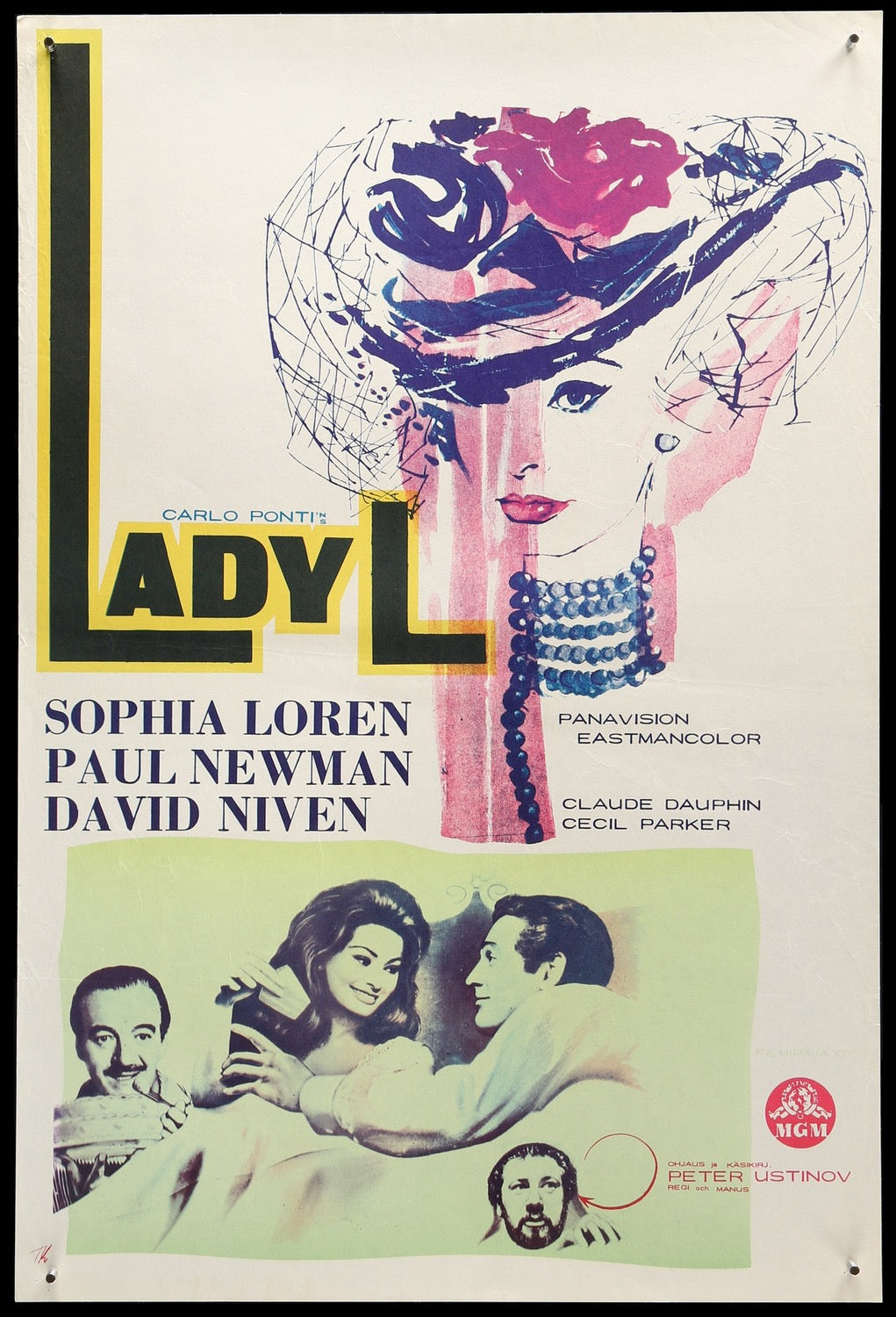 Lady L (1965) original movie poster for sale at Originalfilmart