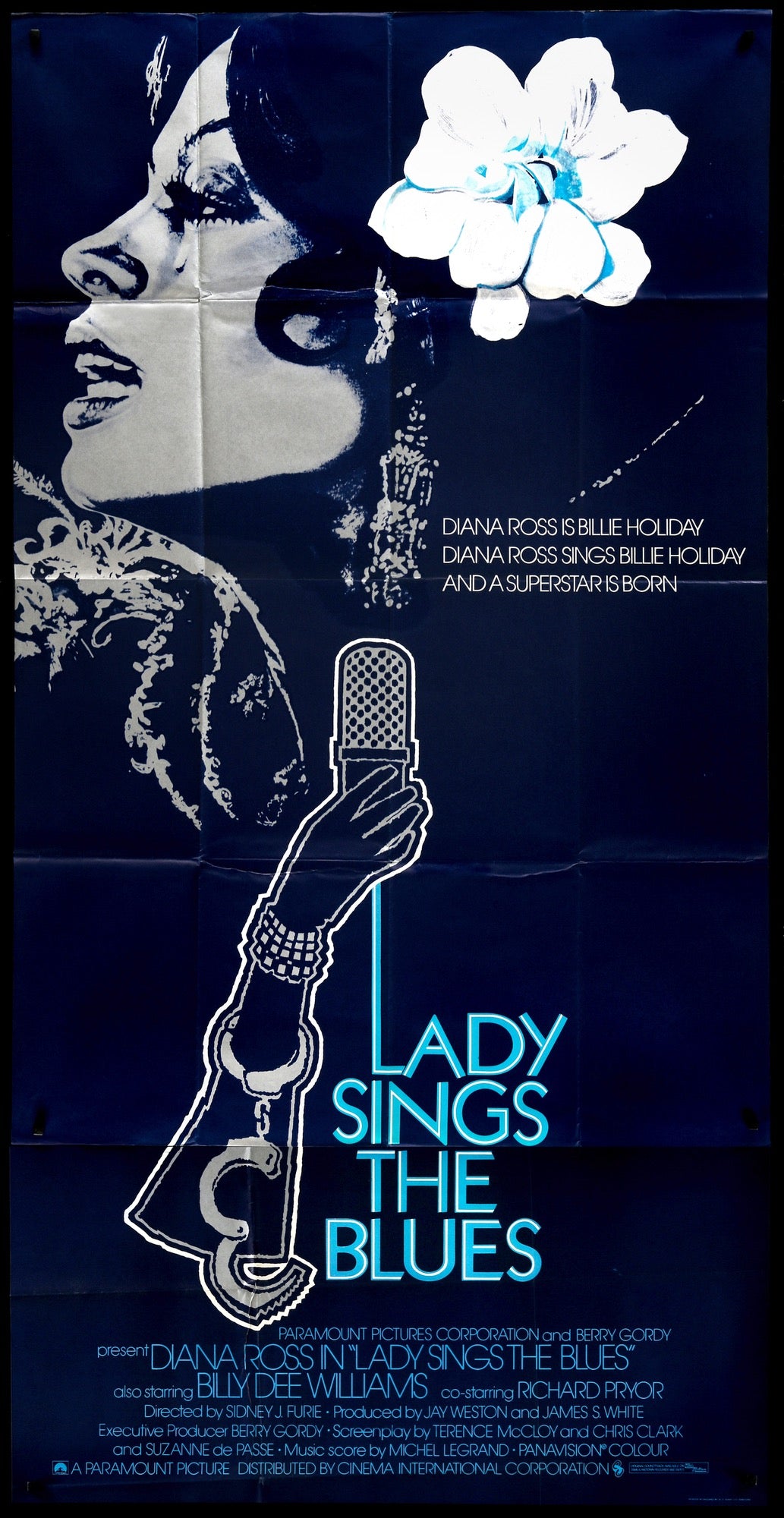 Lady Sings the Blues (1972) original movie poster for sale at Originalfilmart