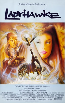 Ladyhawke (1985) original movie poster for sale at Originalfilmart