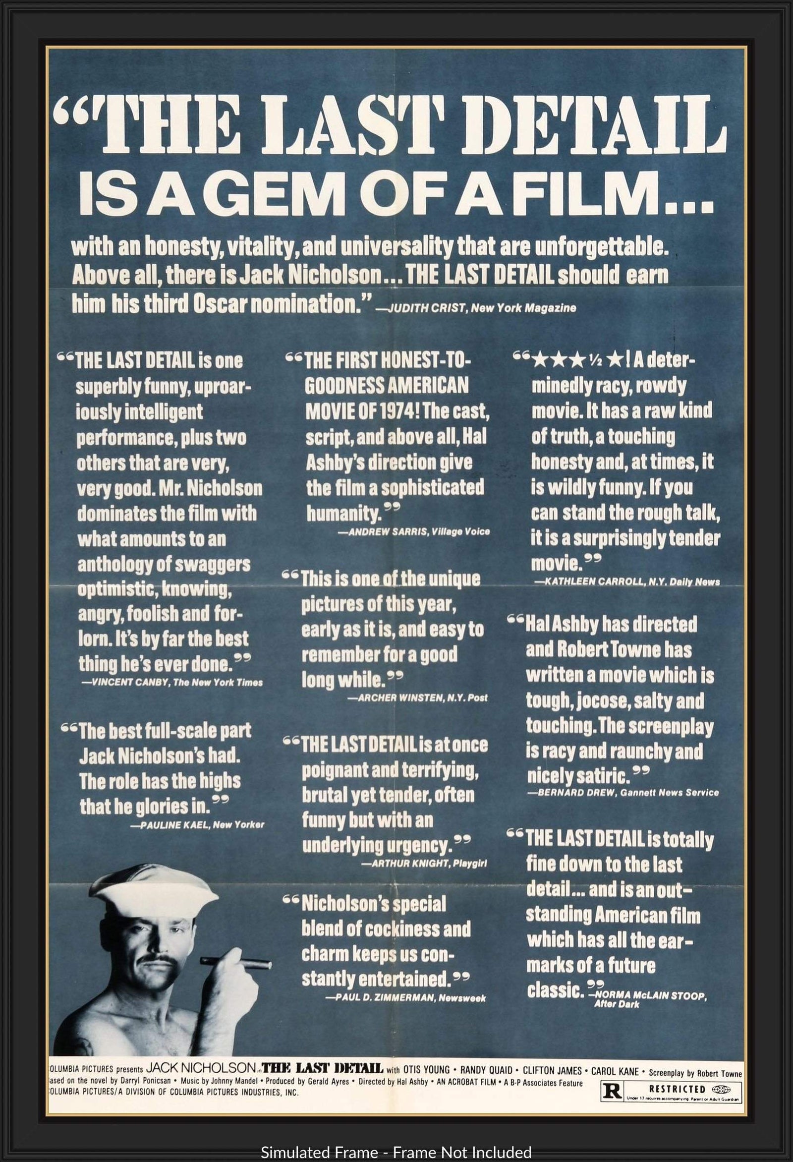 Last Detail (1973) original movie poster for sale at Originalfilmart