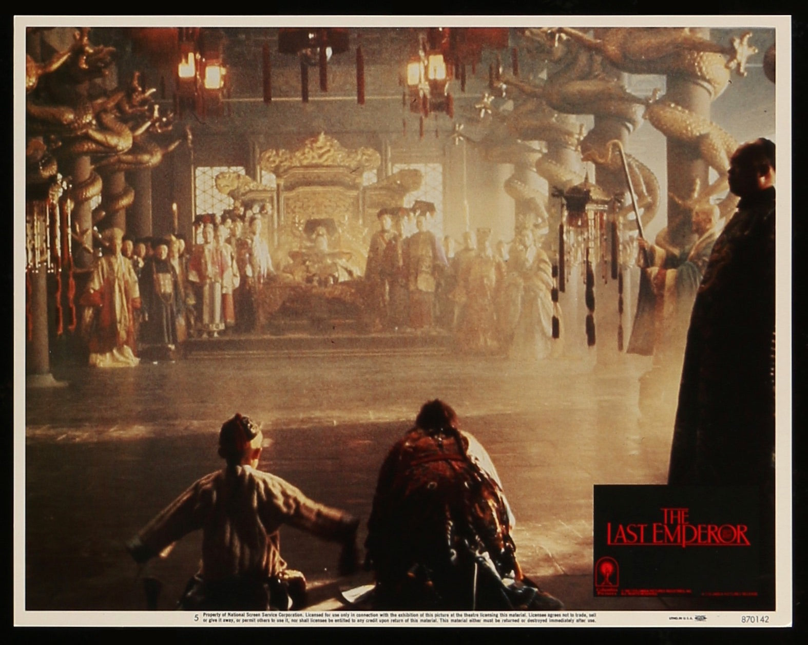 Last Emperor (1987) original movie poster for sale at Originalfilmart