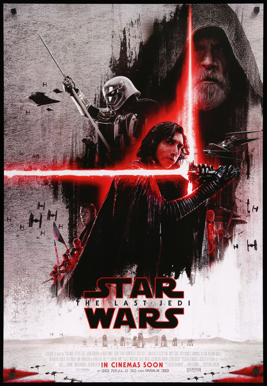 Star Wars: The Last Jedi (2017) original movie poster for sale at Originalfilmart