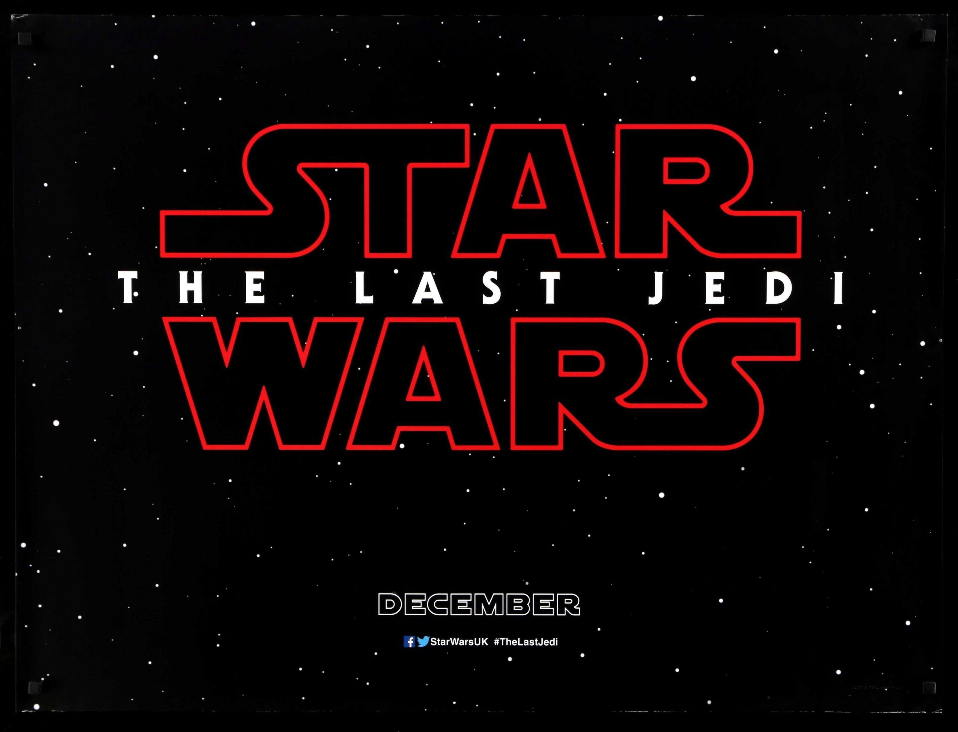 Star Wars: The Last Jedi (2017) original movie poster for sale at Originalfilmart