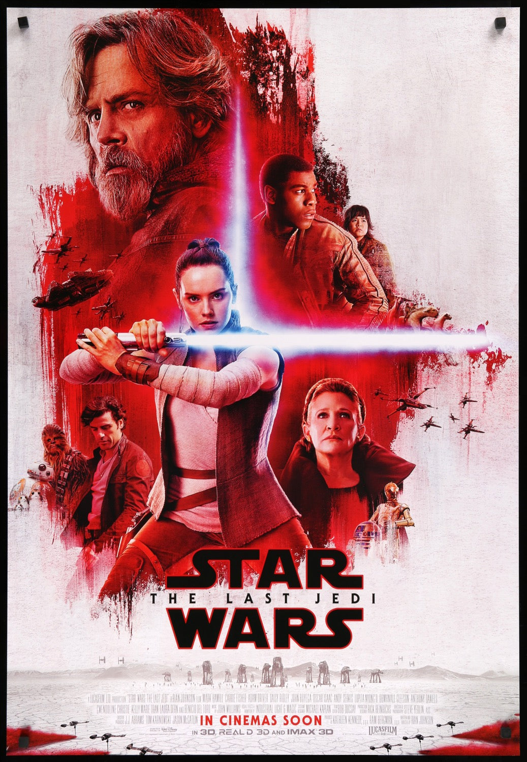 Star Wars: The Last Jedi (2017) original movie poster for sale at Originalfilmart
