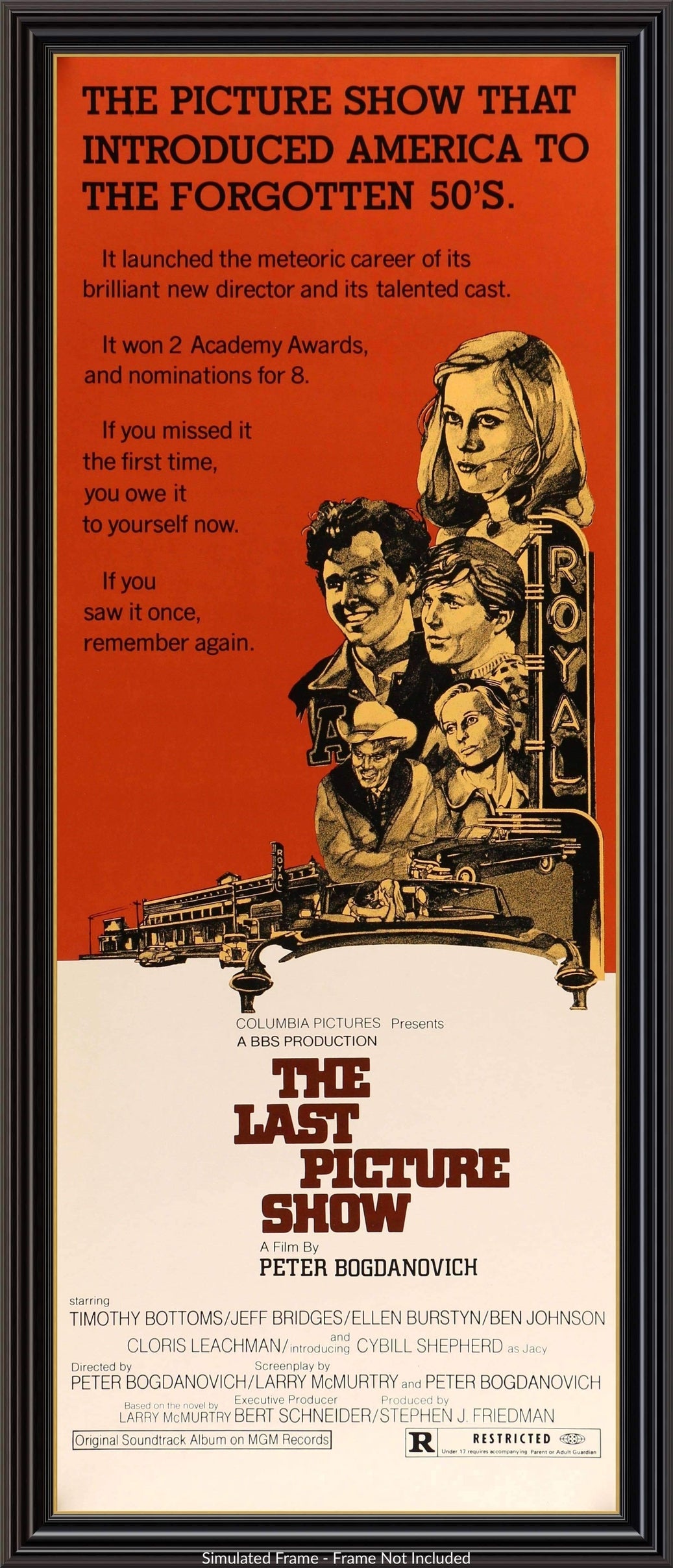 Last Picture Show (1971) original movie poster for sale at Originalfilmart