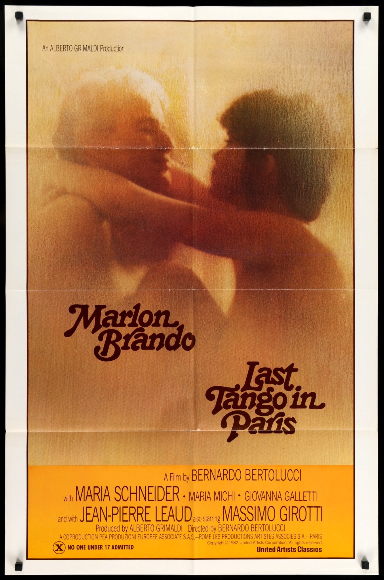 Last Tango in Paris (1972) original movie poster for sale at Originalfilmart