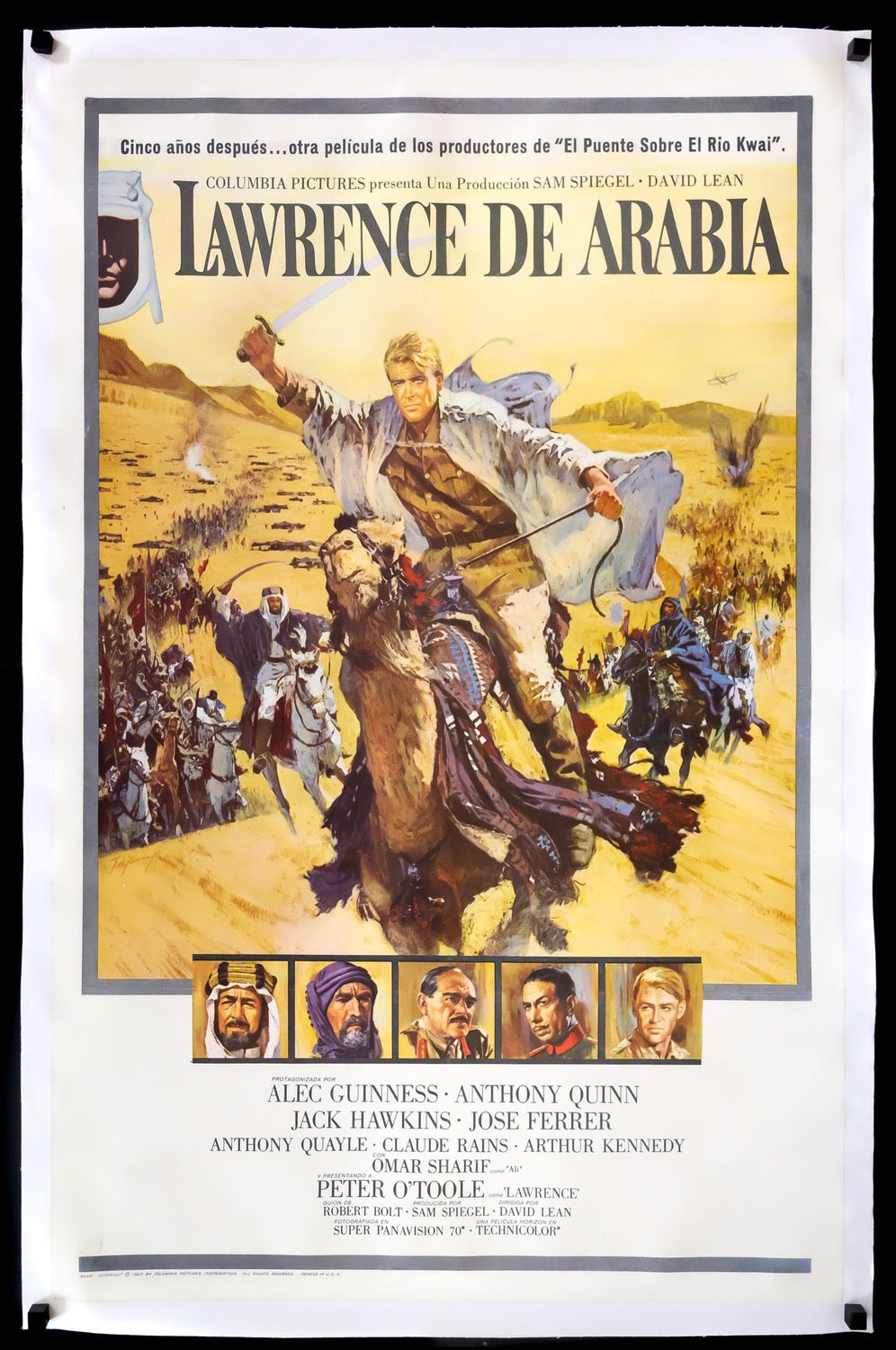 Lawrence of Arabia (1962) original movie poster for sale at Originalfilmart