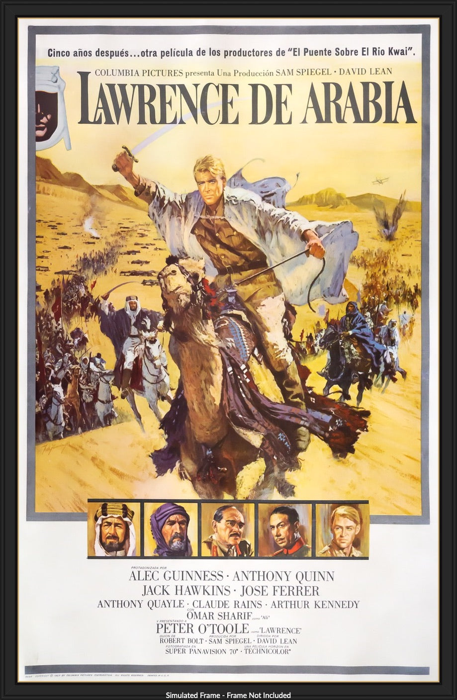 Lawrence of Arabia (1962) original movie poster for sale at Originalfilmart
