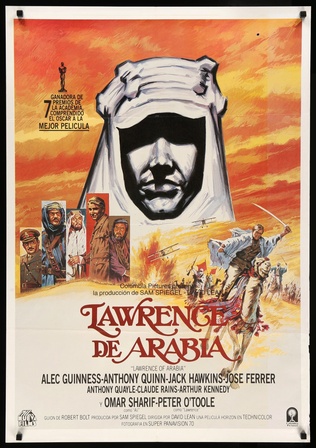 Lawrence of Arabia (1962) original movie poster for sale at Originalfilmart