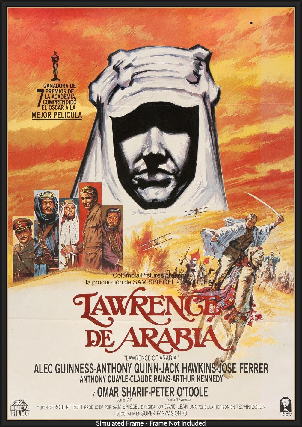 Lawrence of Arabia (1962) original movie poster for sale at Originalfilmart