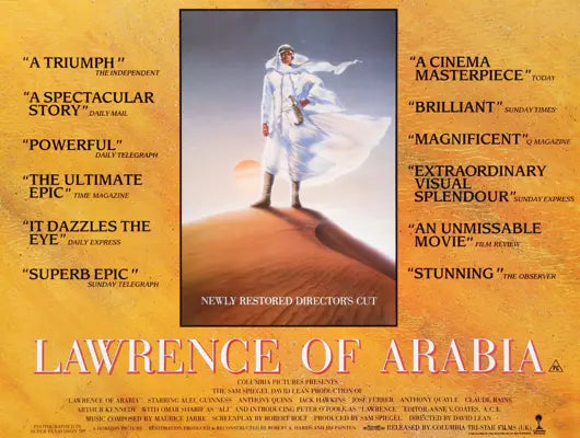Lawrence of Arabia (1962) original movie poster for sale at Originalfilmart