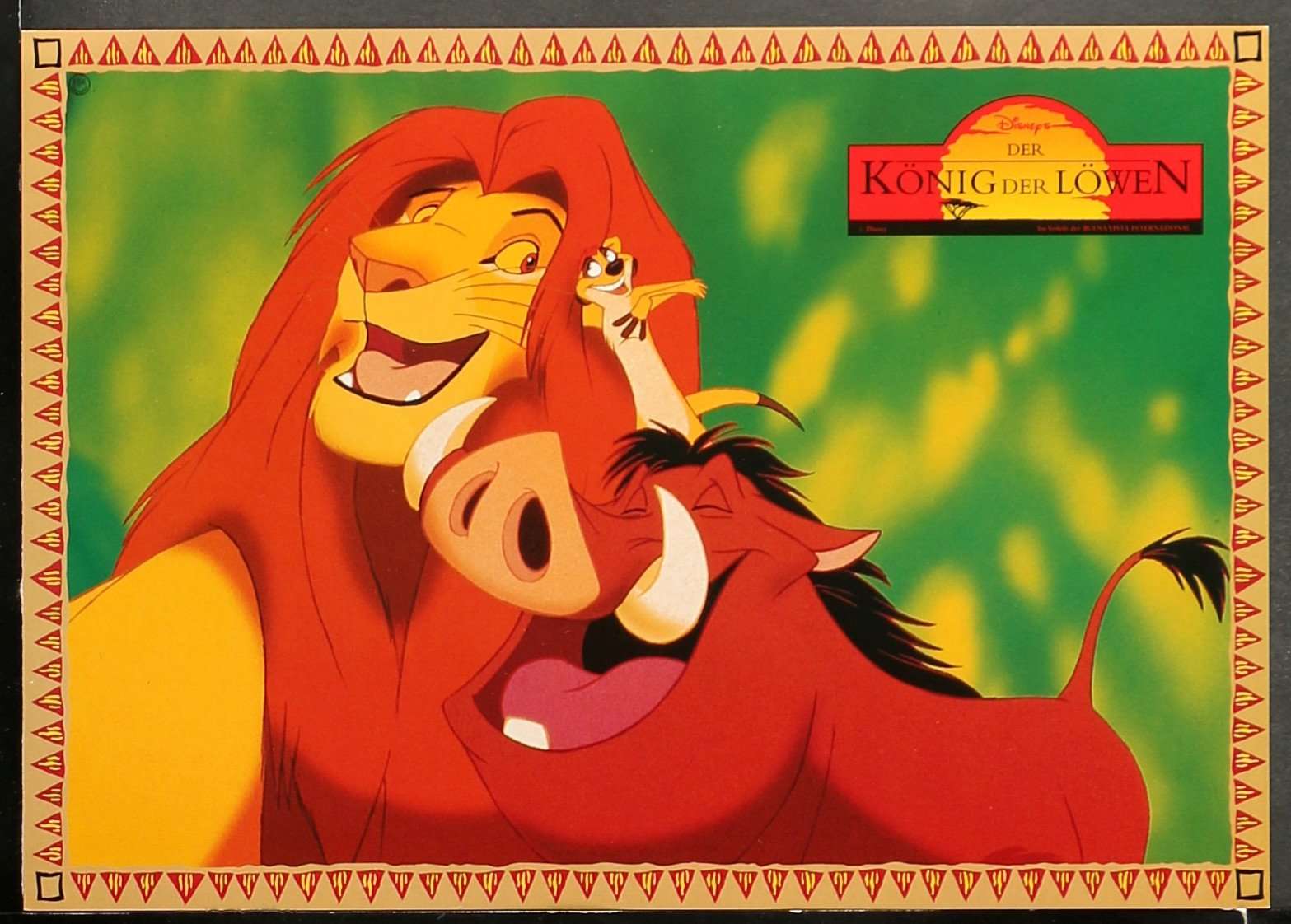 Lion King (1994) original movie poster for sale at Originalfilmart