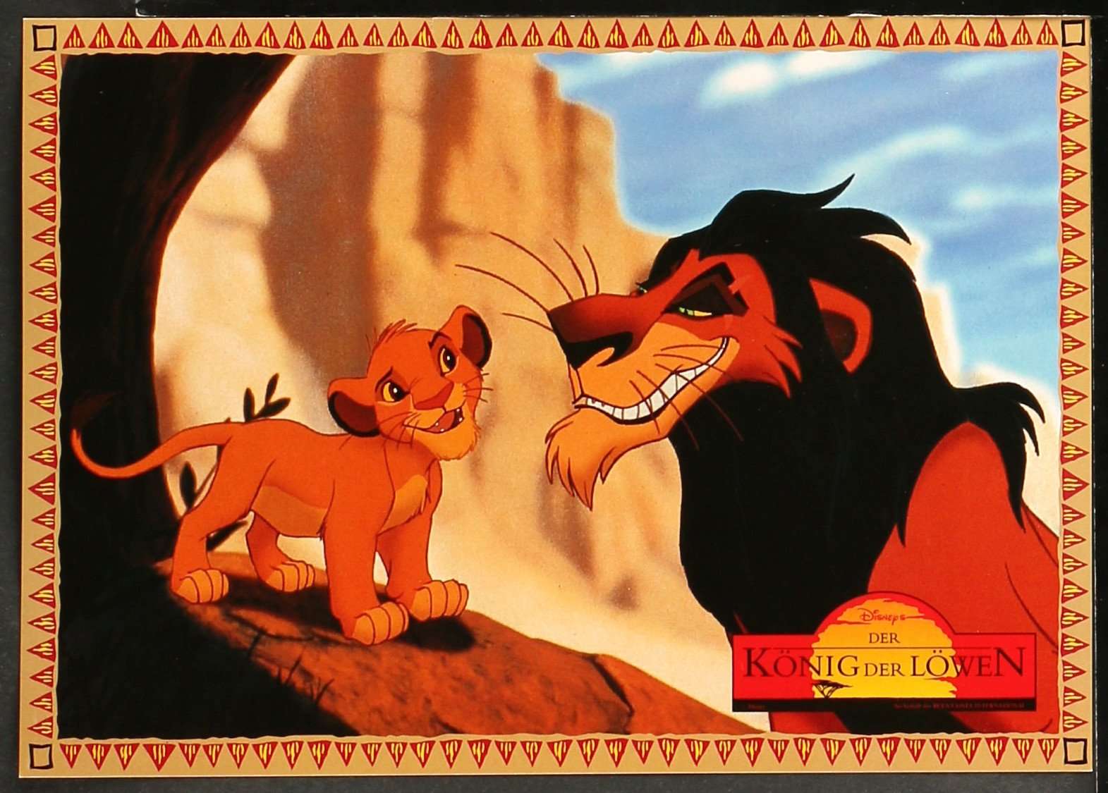 Lion King (1994) original movie poster for sale at Originalfilmart