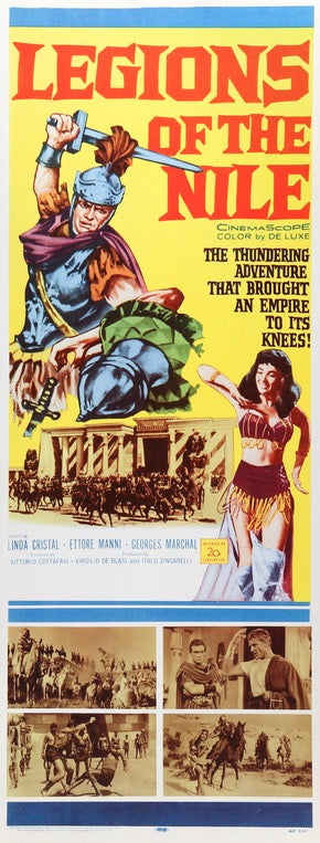Legions of the Nile (1959) original movie poster for sale at Originalfilmart